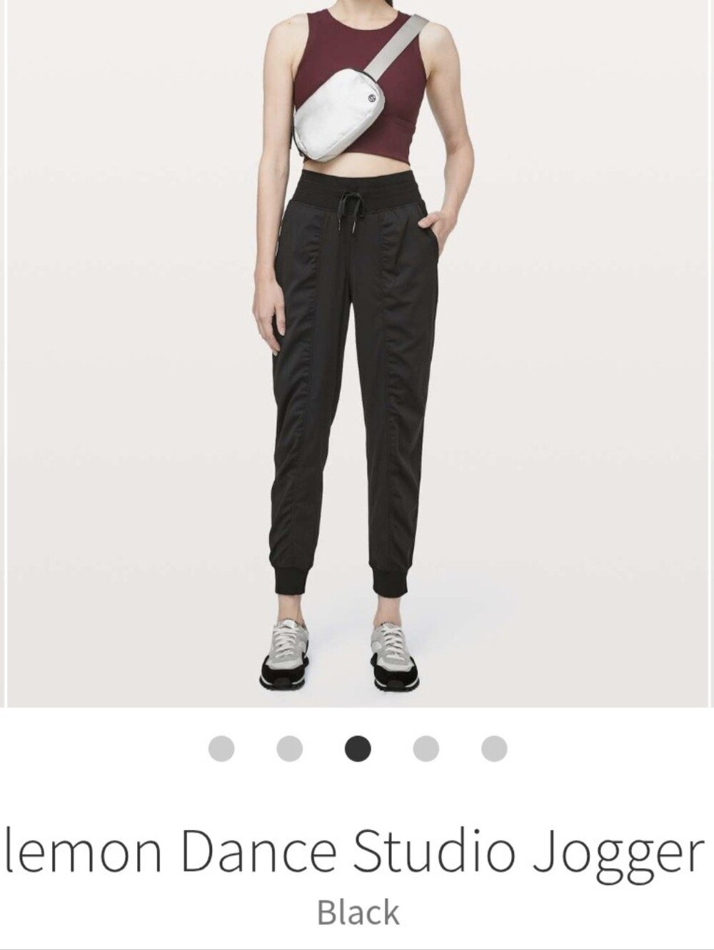 Black Dance Studio Pants/ Capris